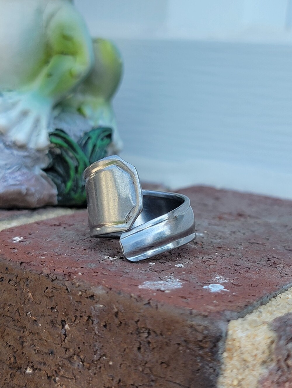 Handmade Spoon Ring - Picture 2 of 3